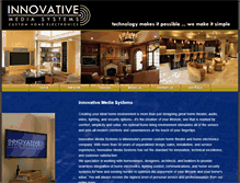 Tablet Screenshot of innovativemediasystems.com